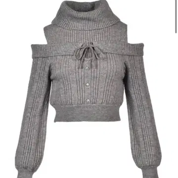 Rilly emulie Turtleneck Off ShoulderKnit