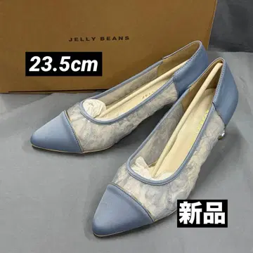 펌프스 클리어 힐 시어 펌프스 JELLY BEANS 23.5cm