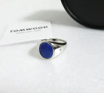 TOM WOOD Lizzie Ring Blue Lapis 58 실버