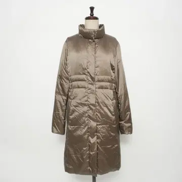 컴시즘 롱 다운 자켓 코트 브라운 베이지 계열 L*MD807