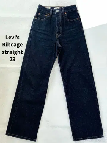 [새상품급] 리바이스 프리미엄 립케이지 스트레이트 23