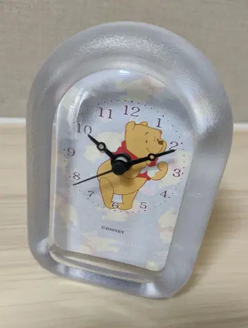 곰돌이 푸 벽시계 탁상시계 욕실 사용 가능 [ AAA 배터리 포함 ]