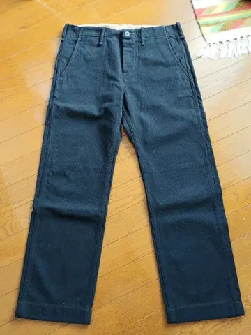 올드조 네이비 울 트라우저