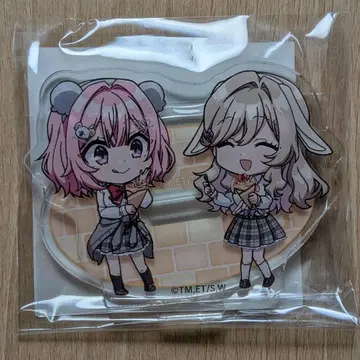 제비뽑기당 와타나레 B상 아크릴 스탠드 아마오리 레나코 세나 수국 유리