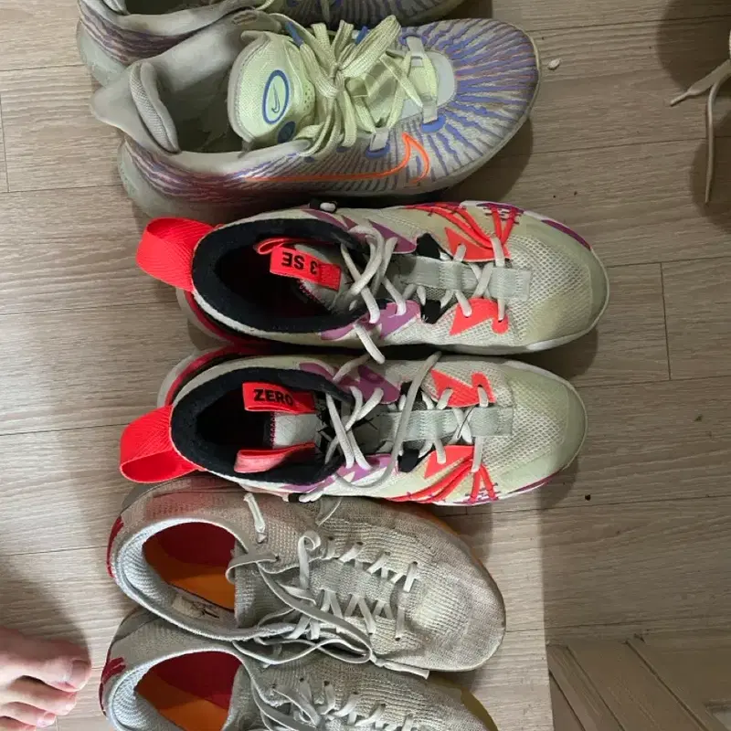 (270)나이키 농구화 3켤레 일괄판매 코비