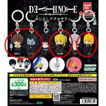 DEATH NOTE 메지루시 액세서리 4세트