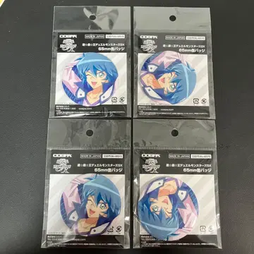 미개봉 유희왕 GX 요한 안데르센 캔뱃지 4개 65mm