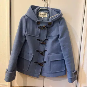 [ 가격 인하 ] Ray BEAMS 라이트 블루 더플 코트