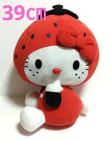 산리오 헬로키티 딸기 봉제 인형 이치고 2009 딸기