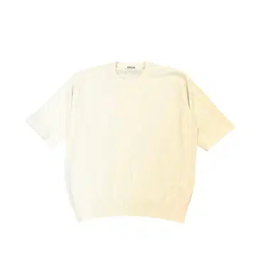 AURALEE 26SS CASHMERE HARDTWIST KNIT TEE
