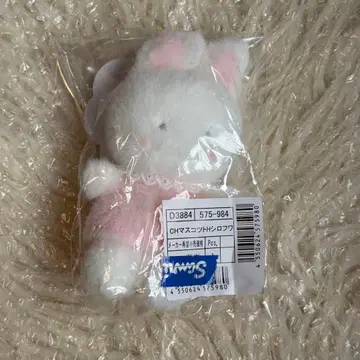 치어리참 마스코트 홀더 ( 하얀 솜털 구름에서 낮잠 )