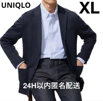 시착만 한 상품 유니클로 컴포트 자켓 슬림핏 워셔블 사이즈 XL