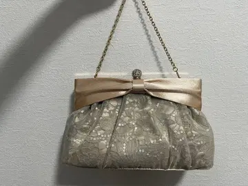리본 레이스 파티백 클러치백 결혼식 2차 모임 동창회