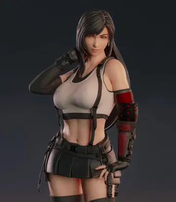 1/4 미도색 미조립 피규어 레진 키트 게임 캐릭터