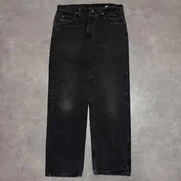 Wrangler 랭글러 W34 블랙 데님 블랙 구제 의류 18075