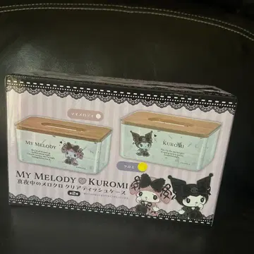 쿠로미 심야의 멜로쿠로 클리어 티슈 케이스