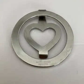 GEORG JENSEN 스테인리스 하트 액세서리