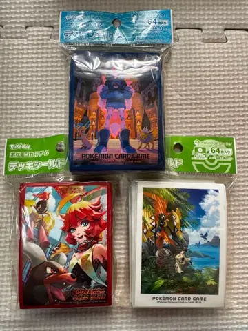 포켓몬 카드 게임 미개봉 새상품 슬리브 카드 슬리브 4