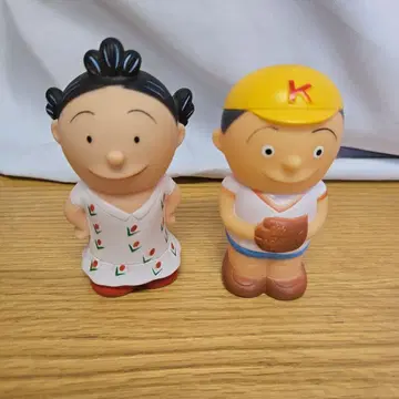 애니메이션 캐릭터 사자에상 카츠오 저금통 2체 세트