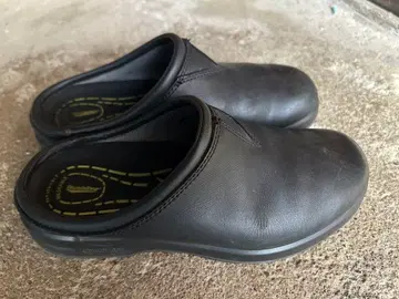 블랙 클로그 샌들 blundstone