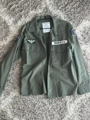 RODEO C.S. 밀리터리 자켓 올리브 그린 여성용