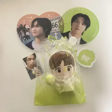 NCTccomaz 해찬 봉제 인형 트레이딩 카드 포함 부채 묶음 판매
