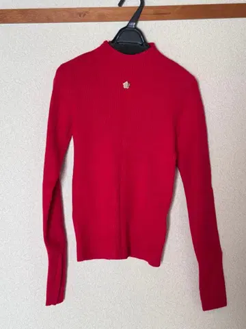 새상품!LILY BROWN x 마리크와 레드 리브 니트 스웨터