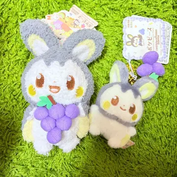 포켓피스 봉제 인형&체인 부착 마스코트 에몽가