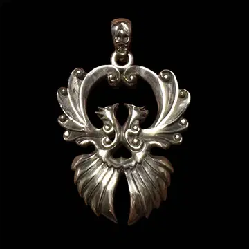 SAAD 실버 925 피닉스 펜던트 탑