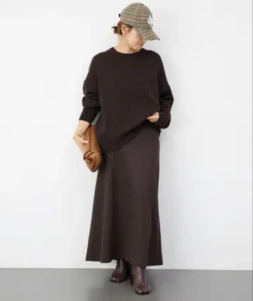 Deuxieme Classe 뉴 저지 플레어 스커트