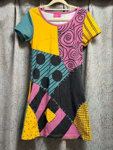 나이트메어 비포어 크리스마스 샐리 원피스 롱T셔츠 코스프레