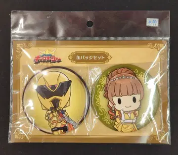 카나리아 캔뱃지 세트 왕님전대 킹오거 카마키리오거/히메노 03