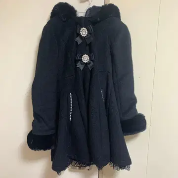 MA*RS 비쥬 리본 롱 코트 블랙 상품 설명 읽어 주세요