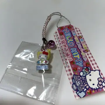 헬로키티 도쿄 하라주쿠 다케시타 거리 크레이프 스트랩 매듭 산리오 레어