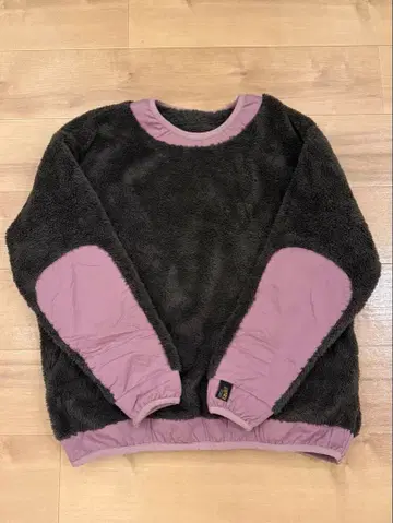 CMF 풀오버 플리스 M 차콜 그레이 퍼플 컴피