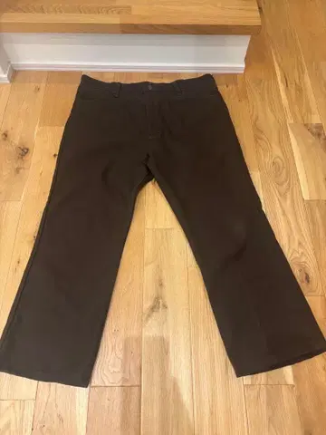 Wrangler 브라운 슬랙스 랭글러 런처 팬츠 USA제