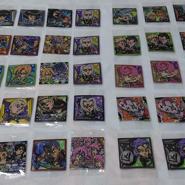 죠죠 5부 웨하스씰 세트
