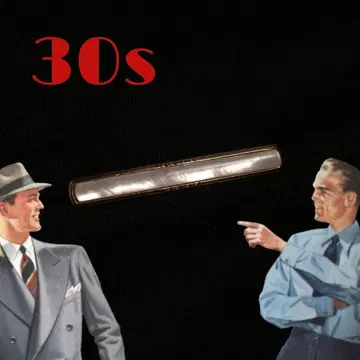 빈티지 넥타이 핀 마더 오브 펄 전전 수트 아르데코 쇼와