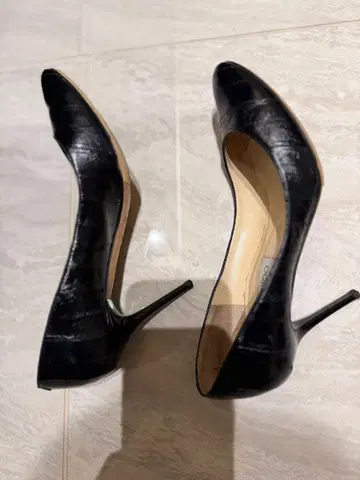 JIMMY CHOO 블랙 하이힐 36.5