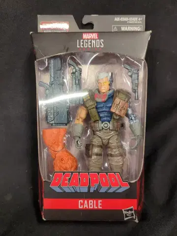 HASBRO 마블 SASQUATCH 데드풀 케이블 6인치