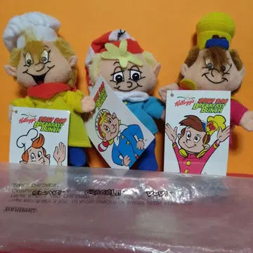 켈로그 인형 스냅 크랙클 팝 미사용품 밀토이