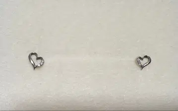 pepe 플라티나 오픈 하트 귀걸이