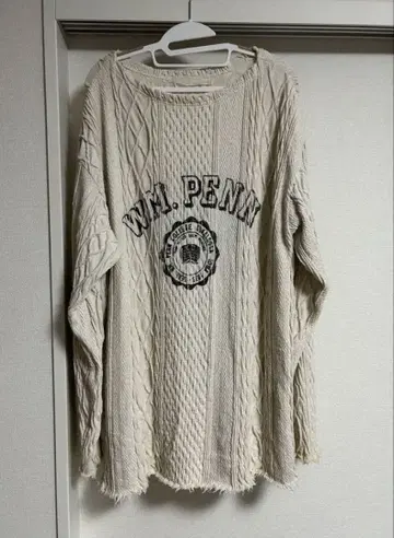 뷰티 앤 유스 R JUBILEE 케이블 풀오버