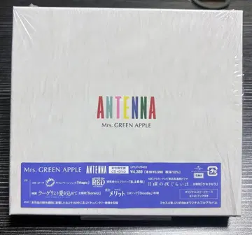 Mrs. GREEN APPLE ANTENNA 초회 한정판 CD+DVD