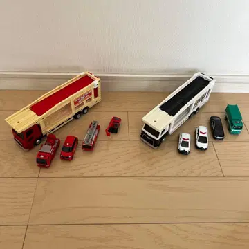 미니카 토미카 이온 한정판 소방차 경찰차 커리어카 세트 모음