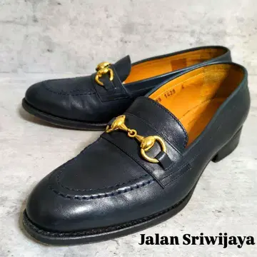 잘란 스리와야 98689 비트 로퍼 네이비 UK4