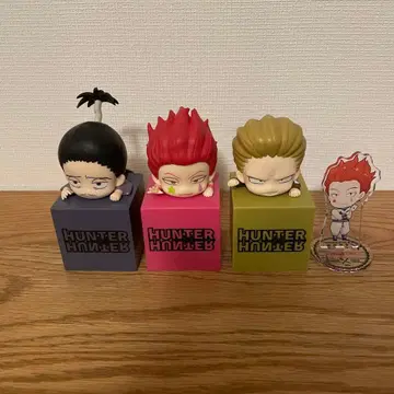 HUNTERXHUNTER 히카케 피규어 세트!