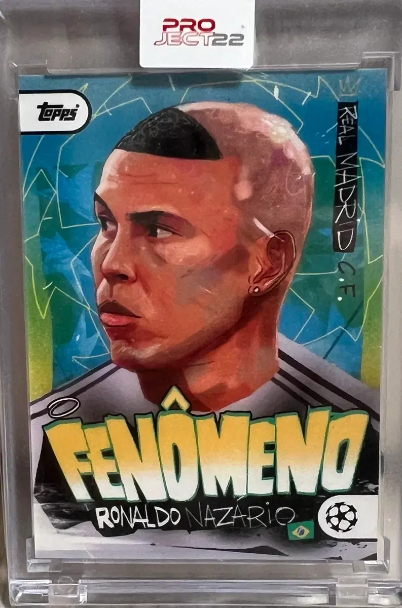 Topps 호나우두 나자리우 Project22 카드