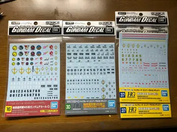 건담 데칼 4장 세트 지구 연방군