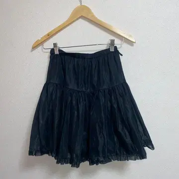 베이비더스타즈 샤인브라이트 오간자 파니에 블랙